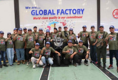 Komunitas XMOC Bali Dapat Kesempatan Langka Kunjungi Pabrik Yamaha di Pulogadung