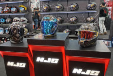 IMOS 2024: Helm Baru NJS ZX-1R GT dan Kairoz GT Hadir dengan Bahan Carbon