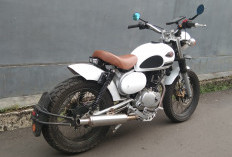 Modifikasi Kawasaki W175, Pure Vintage Project Tauco Custom