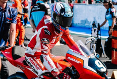 Catatan Prestisius Veda Ega di JuniorGP 2025, Asapi Eks Pembalap Moto3 dan Lampaui Rekor Mario Aji