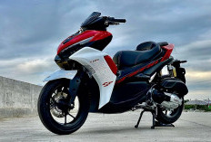Euro Griffin 180i Meluncur, Desain Sporty Ala Yamaha Aerox dengan Mesin Lebih Besar