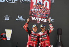 Menggila di Balaton Park! Marc Marquez dan Ducati Lenovo Team Kompak Tembus 100 Kemenangan