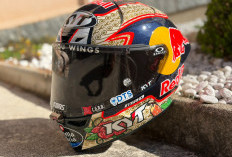 Hadirkan Kembali Helm Spesial di Mandalika, Diogo Moreira Sematkan Festival Indonesia
