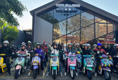 Kemeriahan Scoopy Coffee Rave di Surabaya, dari Riding hingga Workshop Kopi
