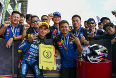 Pebalap Yamaha Racing Indonesia, M Faerozi Raih Runner-up Klasemen Akhir AP250 ARRC 2024