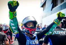 Tak Tersentuh, Diogo Moreira Juarai Moto2 Mandalika 2025