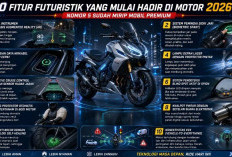 10 Fitur Futuristik yang Mulai Hadir di Motor 2026, Nomor 5 Sudah Mirip Mobil Premium