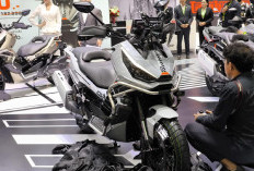 Skutik Adventure Zontes 386G Resmi Meluncur di Pameran Motor Expo Thailand 2024! 