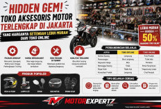 Hidden Gem! Toko Aksesoris Motor Terlengkap di Jakarta yang Harganya Setengah Lebih Murah dari Toko Online