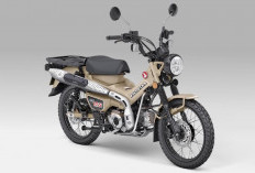 Honda CT125 Dapat Warna Baru Matte Fresco Brown, Segini Banderolnya