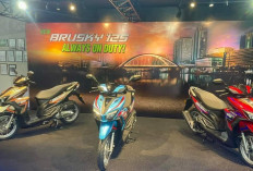 Begini Tampang Kawasaki Brusky 125, Motor Matic yang Punya Tampilan Mirip Honda Vario Generasi Pertama