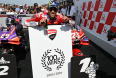 Tonggak Emas! Ducati Rayakan 100 Kemenangan MotoGP