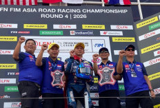 Wahyu Nugroho Cetak Podium Perdana SS600 ARRC 2026 di Mandalika