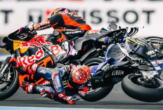 Marco Bezzecchi Enggan Salahkan Fabio Quartararo Usai Chaos Sprint Race MotoGP Hungaria 2025
