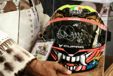 Enduro Mandalika Experience 2025: Pertamina Lubricants Lelang Helm Eksklusif Bertanda Tangan Valentino Rossi