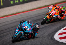 Daniel Holgado Raih Pole Moto2 Catalunya 2025, Mario Aji Comeback Setelah Absen 10 Balapan