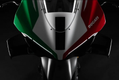 Ducati Rilis Edisi Spesial Panigale V4 Tricolore 2025, Dijual Terbatas Hanya 1.000 Unit