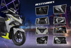 Biar Makin Ganteng, Ini Deretan Aksesori Resmi New Honda Vario Evo 160