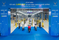 Produksi Tembus Satu Juta Unit, Motor Listrik VinFast Makin Siap Gempur Pasar Internasional