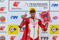 Hasil Race 2 SS600 ARRC Mandalika 2025: Herjun Atna Firdaus Juara, Reza Danica Finish P8, Adenanta Tumbang