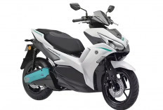 Bikin Versi Listrik, Yamaha Aerox Electric Tampil Sporty dan Siap Bikin Gebrakan di Awal 2026