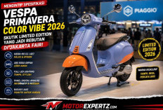 Mengintip Spesifikasi Vespa Primavera Color Vibe 2026, Skutik Limited Edition yang Jadi Rebutan di Jakarta Fair