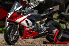 Ducati Panigale V2 Superquadro Final Edition Hadir dalam Model Kit Skala 1:4