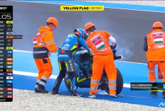 Dua Motor Aprilia Bermasalah di FP1 MotoGP Hungaria 2025, Mesin Meledak hingga Keluarkan Api