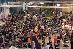 Gathering Team Aerox 2025 Seri Kedua Pecah, Ribuan Bikers Ramaikan Night Ride Jakarta