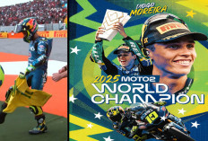 Raih Juara Moto2, Diogo Moreira 'Kerasukan' Neymar dengan Lakukan Jogo Bonito di Sirkuit Ricardo Tormo