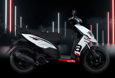 Aprilia Luncurkan Motor Matic 125cc, Punya Desain Simpel dengan Harga Menggiurkan