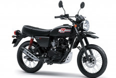 Intip Kerennya Motor Retro Kawasaki W175 MY 2025, Berapa Harganya? 