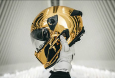 Ruroc Rilis Helm Edisi Terbatas AT4.0 Carbon Gold Chrome yang Mewah