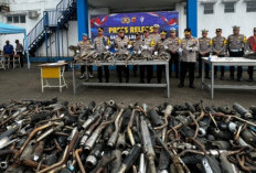 Penertiban Knalpot Tidak Sesuai Standar Pabrik Kian Ketat, Polisi Musnahkan Ribuan Barang Bukti  