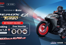 Kuota Terbatas! Dapatkan Beragam Promo Menarik Setiap Pembelian Yamaha AEROX ALPHA Secara Online