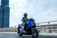 Yamaha XMAX 125 2026 Resmi Dirilis, Matic Premium Bermesin Kecil Tapi Fitur Sultan