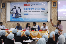 WOM Finance dan WMS Bekali Edukasi Safety Riding Buat Siswa SMKN 5 Tangerang