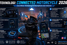 Teknologi Connected Motorcycle 2026: Cara Motor Terhubung ke Smartphone dan Internet