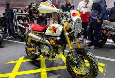 Pesona Honda Monkey EX Custom Edition, Bawa Nuansa Balap Gurun BAJA yang Bikin Pangling