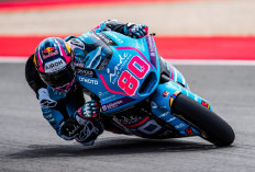 David Alonso Pecah Telur, Raih Kemenangan Perdana di Moto2 Hungaria 2025