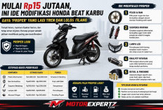 Mulai Rp15 Jutaan, Ini Ide Modifikasi Honda Beat Karbu Gaya 'Proper' yang Lagi Tren dan Lolos Tilang