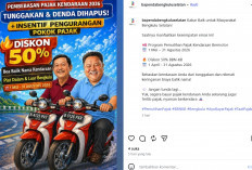 Bengkulu Hadirkan Program Pemutihan Pajak Kendaraan 2026, Bebas Denda dan Diskon Balik Nama 