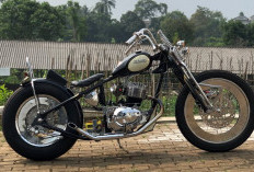Chopper Honda Phantom Sebuah Karya dari Bengkel Mr.Kuztom