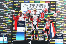 Rheza Danica Sabet Podium di ARRC 2026 Buriram, Pasukan Astra Honda Racing Team Terus Tebar Ancaman