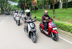 Eksplorasi Teknologi New Honda Scoopy Bareng Komunitas Bikers Melalui Rolling City