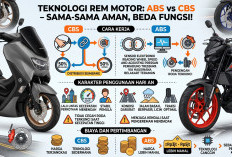 Teknologi Rem Motor ABS dan CBS yang Sama-sama Aman, Tapi Berbeda Fungsi