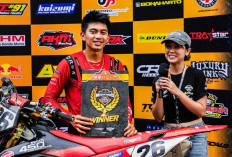 Kejurnas Motocross Round 3: Sempat Crash, Diva Ismayana Bawa Ducati Desmo450 MX Menangi Sesi Qualifying Race