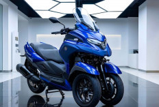 Yamaha Tricity 300 2026: Skutik 3 Roda Airbag, Teknologi Tinggi, Siap Ubah Standar Keselamatan
