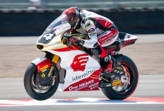 Mario Suryo Aji Terjatuh di Mandalika, Gagal Tembus Q2 Moto2 Indonesia 2026