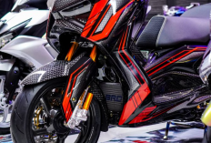 Bikin Melongo, XMAX Sultan 'Black Mamba' di CustoMAXI 2025 Balikpapan Pakai Velg Seharga NMAX Turbo
